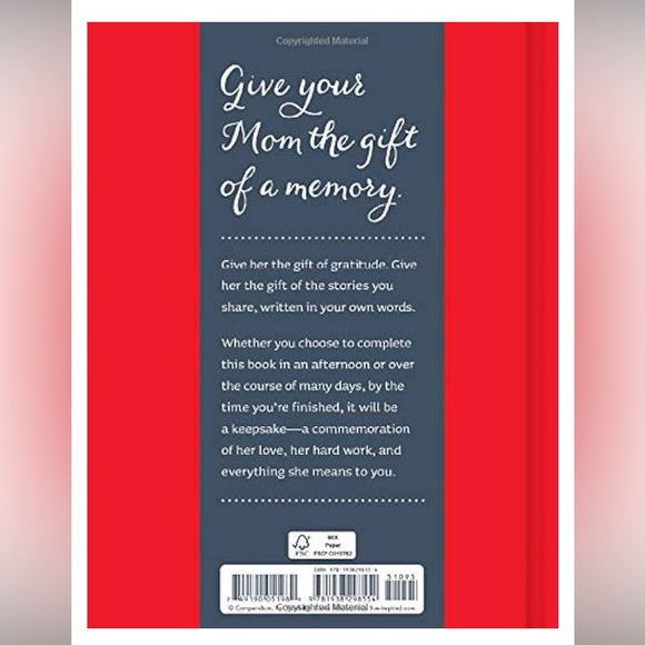 I Love You Mom: and Here’s Why (Hardcover Book) - Picture 2 of 7